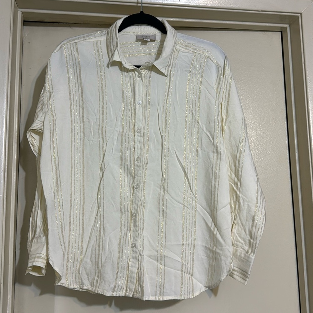 LOFT button down shirt